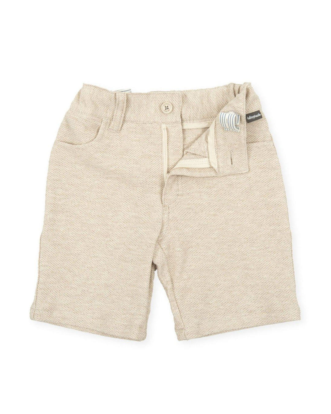 Tutto Piccolo "Cruz" Grey Slogan Tee & Shorts - Millie and John