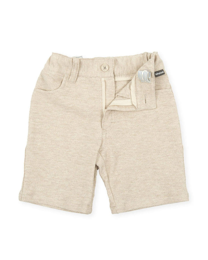 Tutto Piccolo "Cruz" Grey Slogan Tee & Shorts - Millie and John