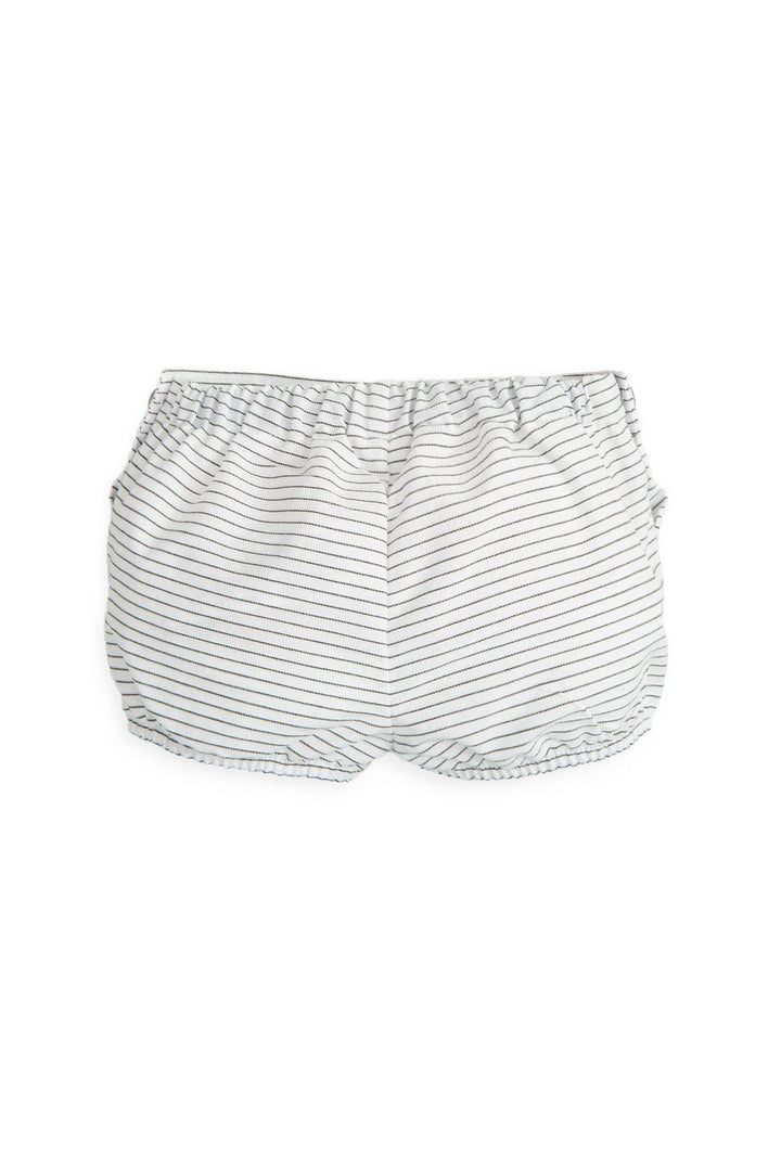 Tutto Piccolo "Julius" Yellow Top & Striped Jam Pants - Millie and John