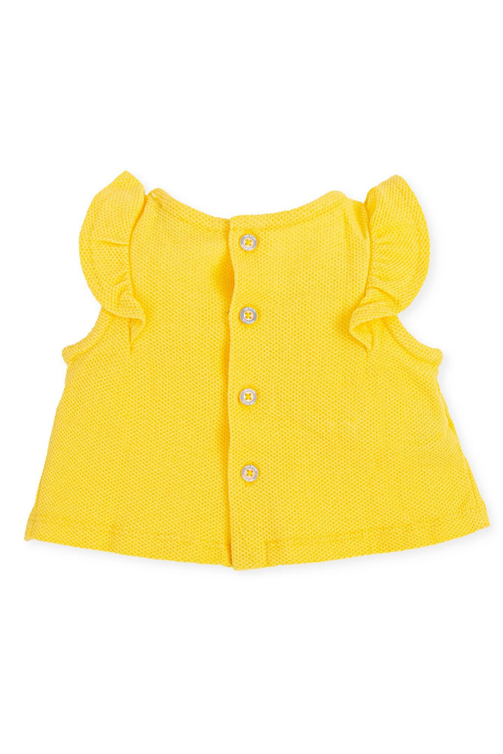 Tutto Piccolo "Pamela" Yellow Top & Striped Bloomers - Millie and John