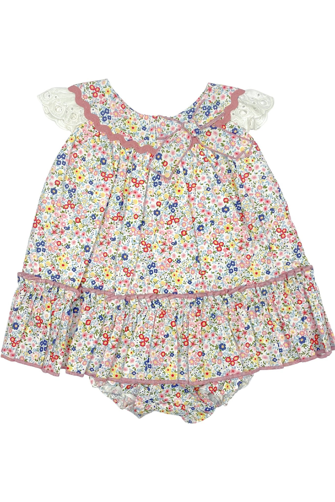Valentina Bebes "Magdalena" Multicoloured Floral Dress - Millie and John