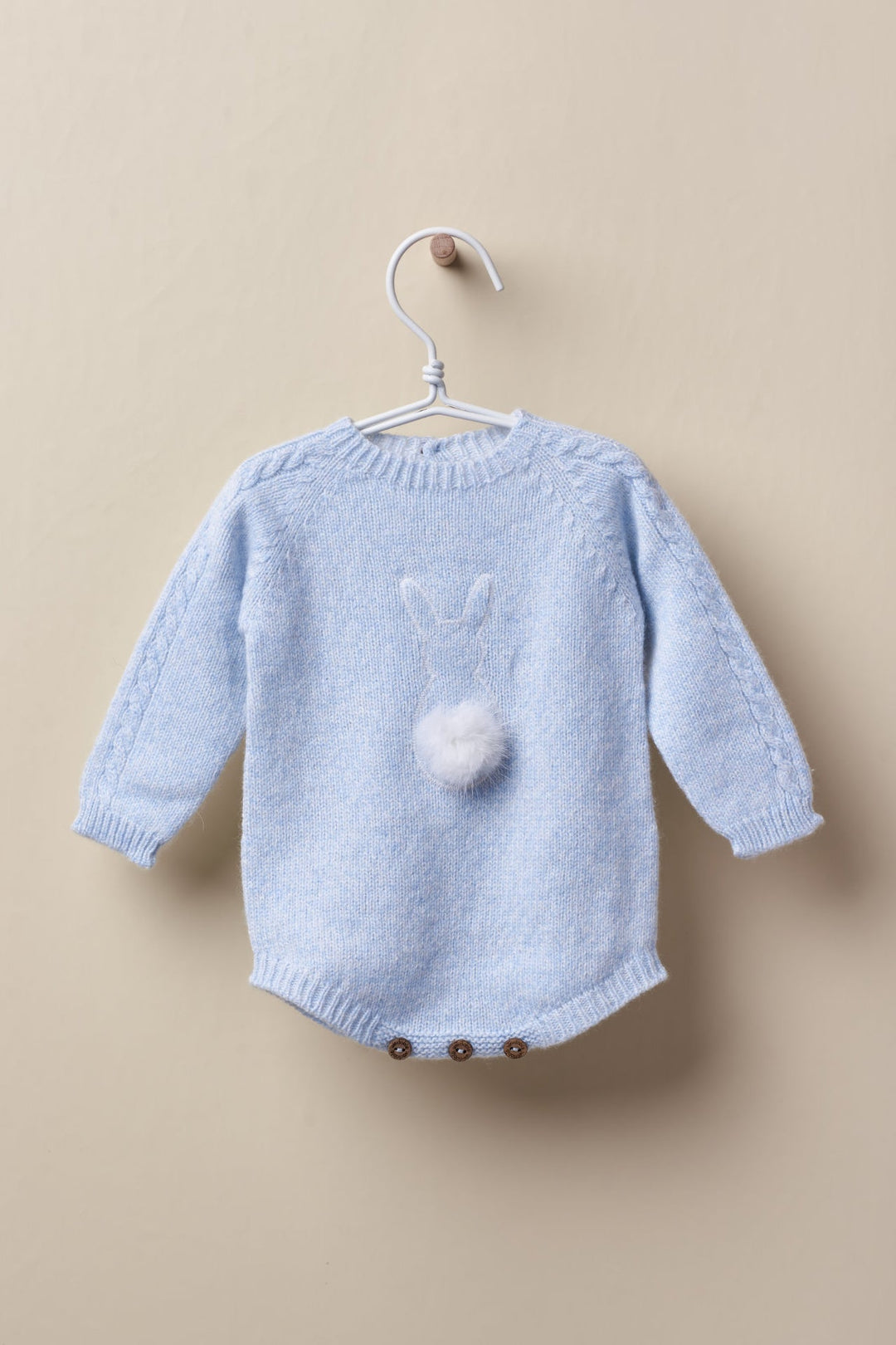 Wedoble "Angel" Cashmere Bunny Shortie - Millie and John