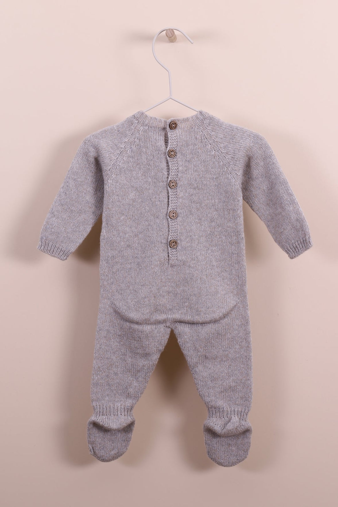 Wedoble "Binky" Cashmere Bunny Babygrow - Millie and John