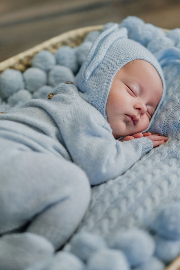 Wedoble Cashmere Bunny Ear Bonnet - Millie and John