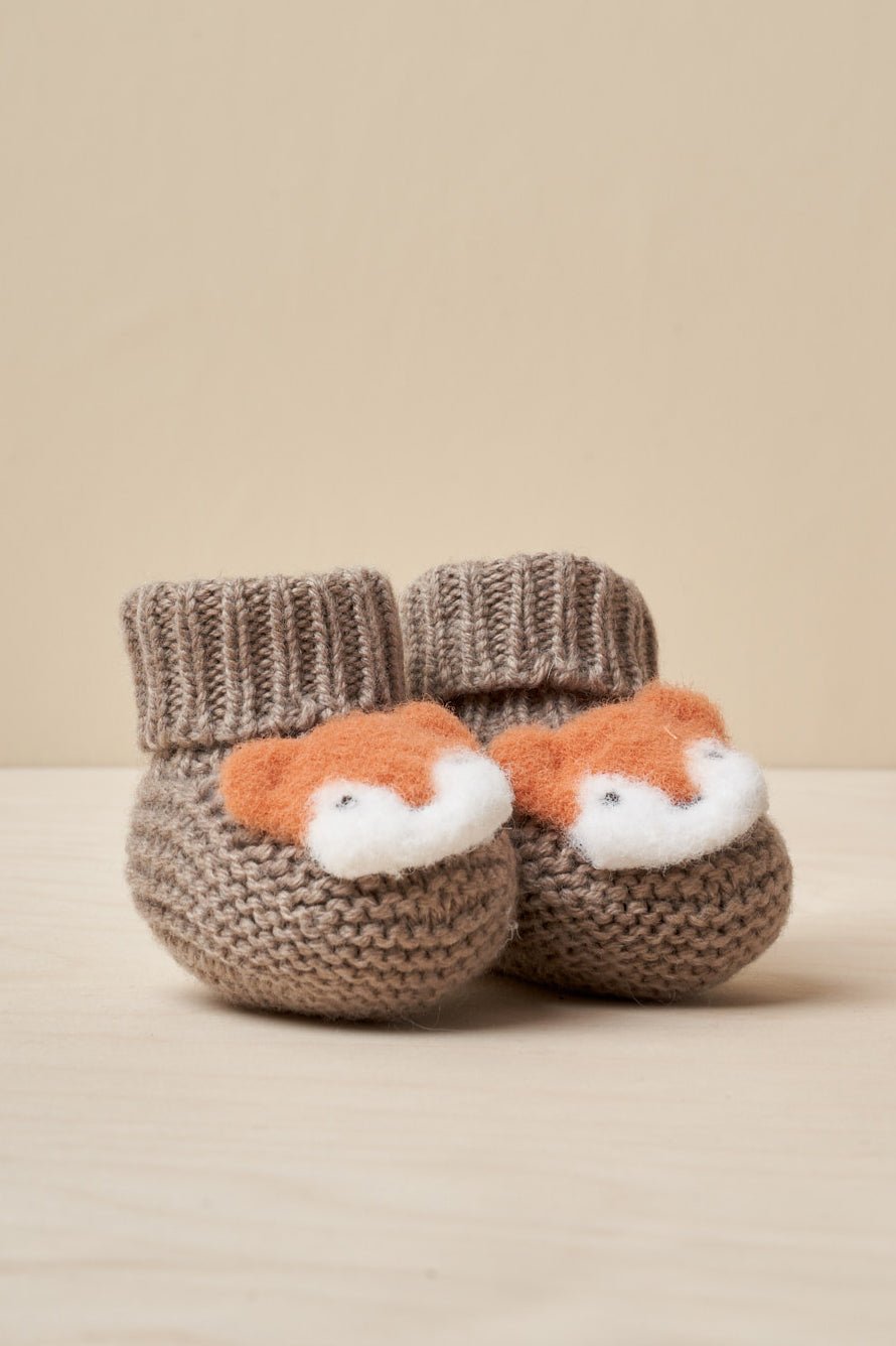 Wedoble Cashmere Fox Booties - Millie and John