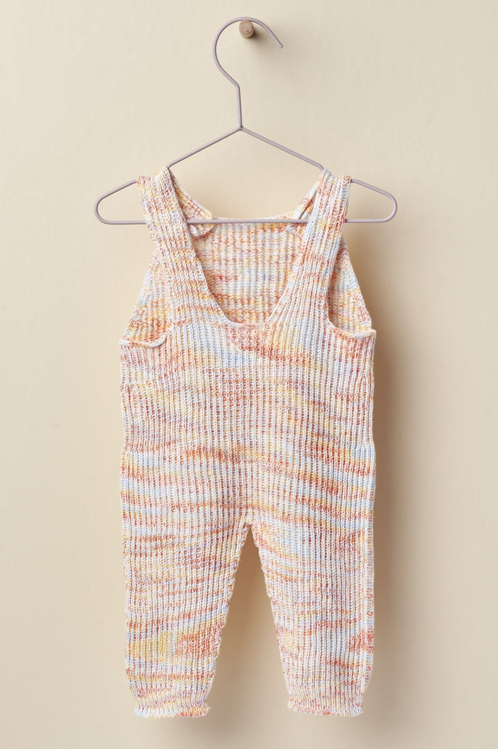 Wedoble "Channing" Multicoloured Knitted Dungarees - Millie and John