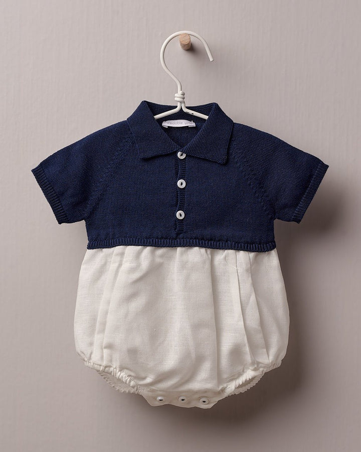 Wedoble "Hunter" Polo Shirt Romper - Millie and John