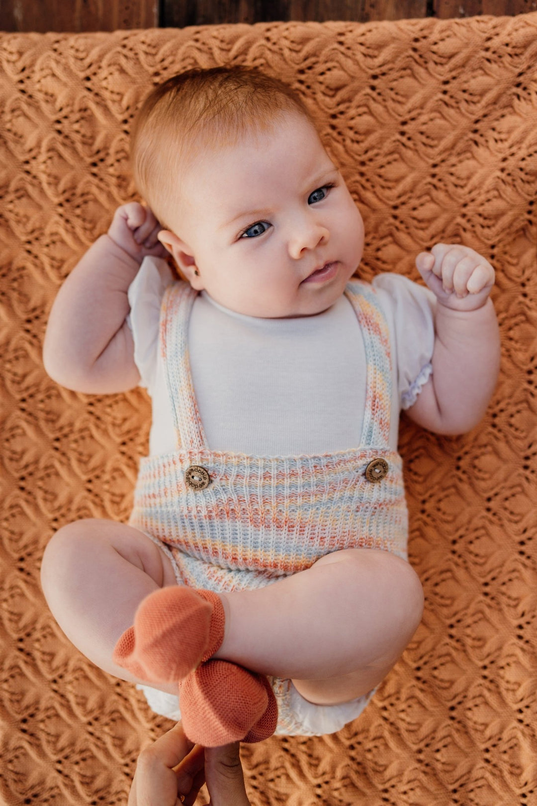 Wedoble "Khari" Multicoloured Knitted Shortie - Millie and John