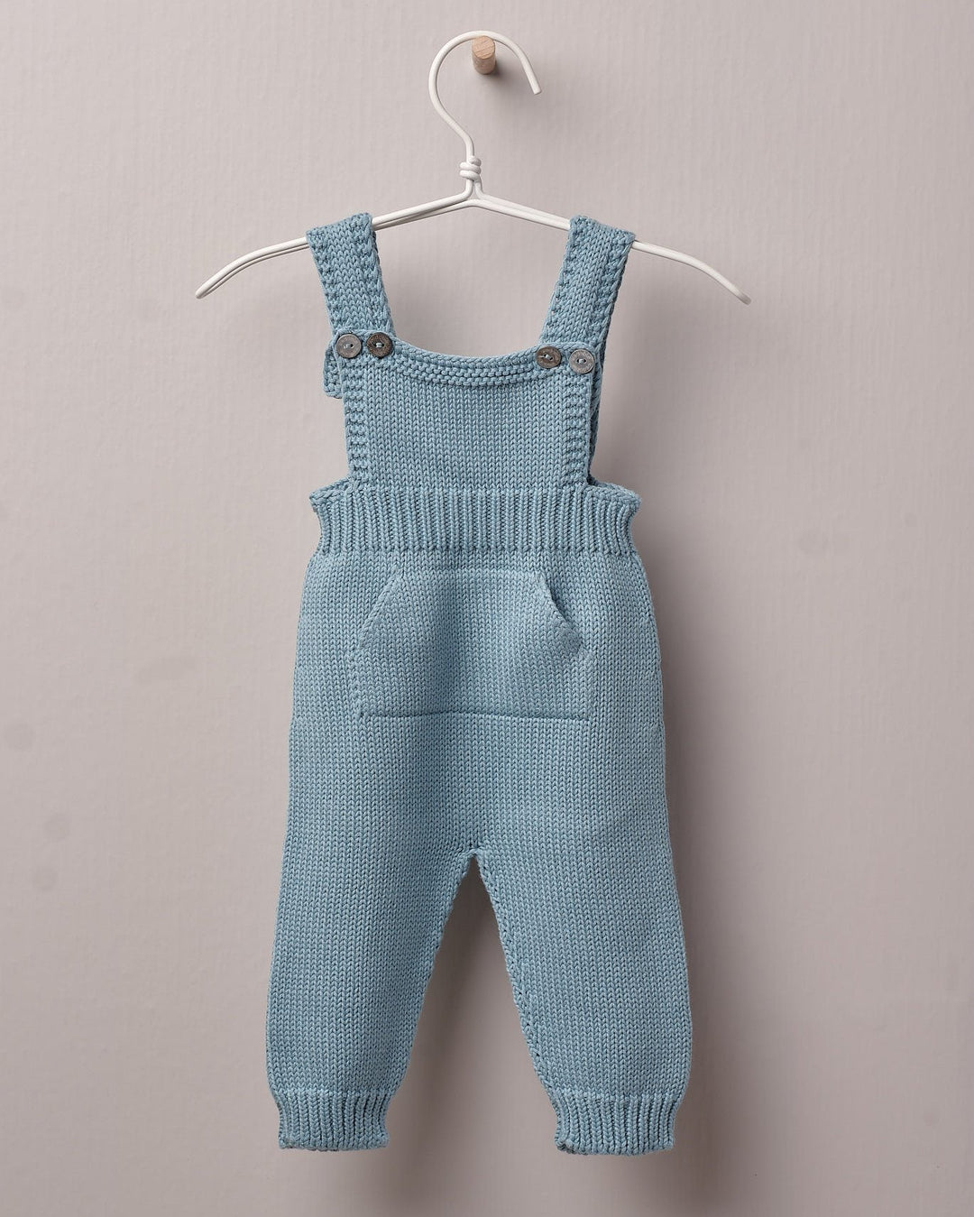 Wedoble "Leo" Knitted Dungarees - Millie and John