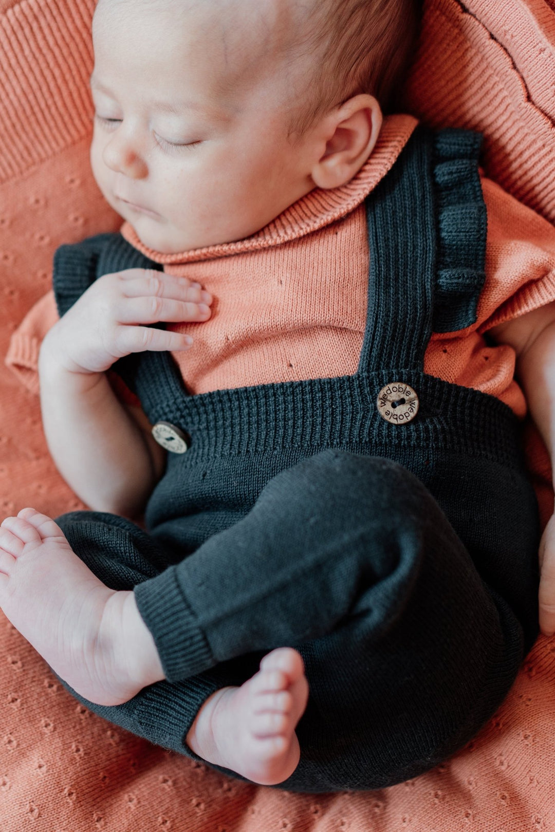 Wedoble "Marigold" Knit Leggings with Braces - Millie and John