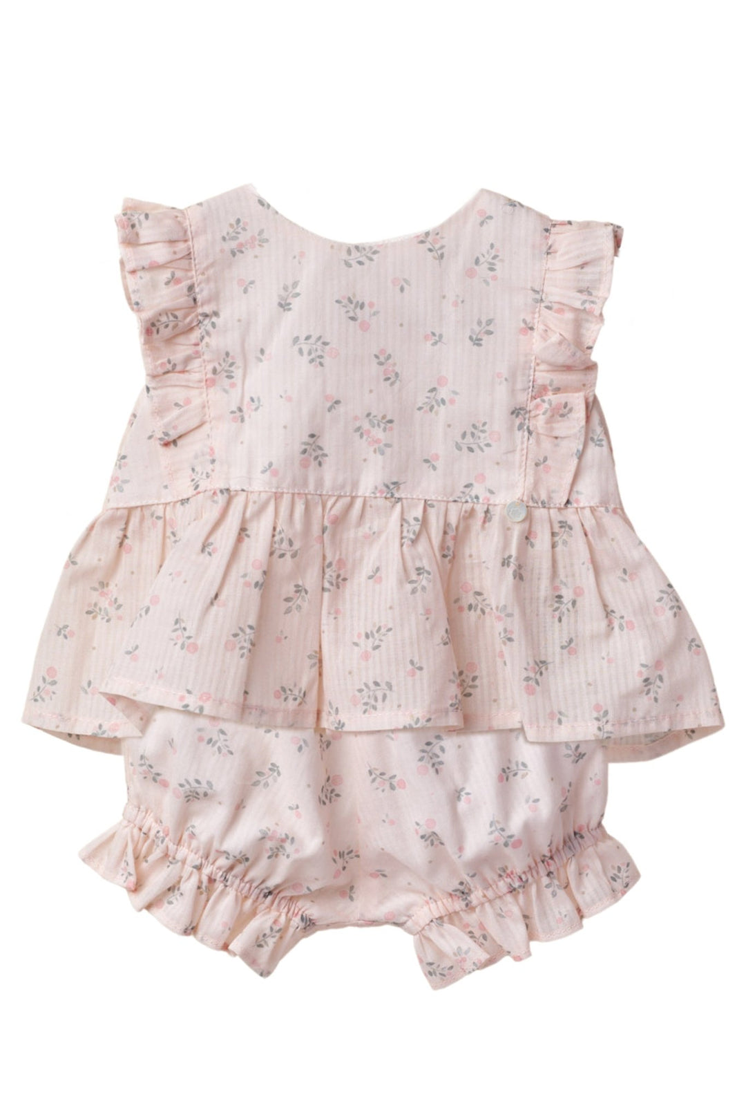 Wedoble "Verity" Pink Floral Blouse & Bloomers - Millie and John